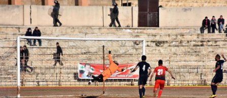 Primul meci la Alep, dupa 4 ani de razboi, in etapa a 6-a a campionatului Siriei